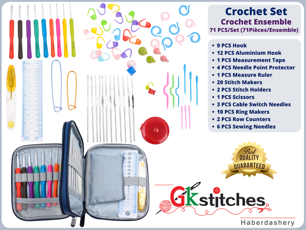 Crochet Hooks Set – Gkstitches