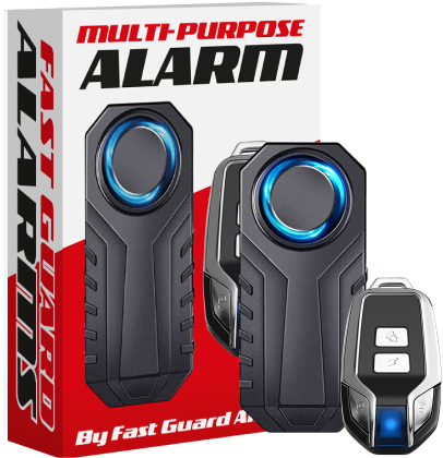 Fast Guard Alarms  Wireless Vibration Alarm for Trailers, RVs, Bikes,  Motorcycles.