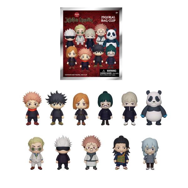 Monogram JUJUTSU KAISEN 3D FOAM BAG CLIP SERIES 2