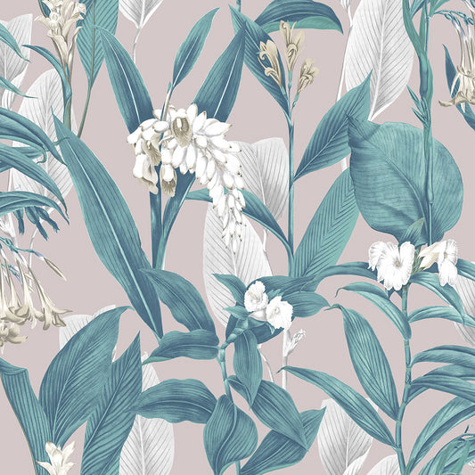 Botanica Midnight Navy Blue Leaves Tropical Wallpaper 105454 by Graham and  Brown Wallpaper