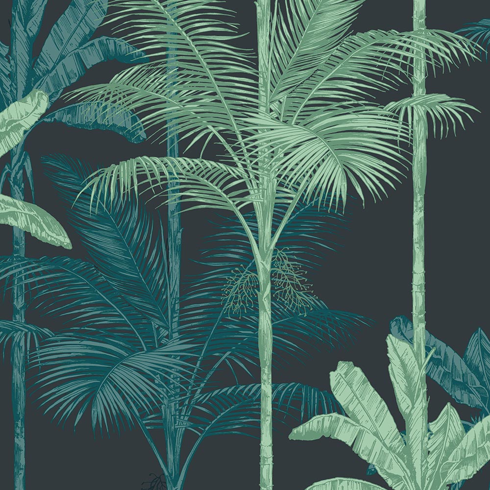 114318 - Graham & Brown, Millennial Jungle Removable Wallpaper