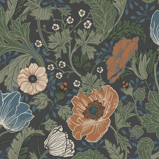 Peel - | Trees NU3039 Stick Grey, Wallpaper Garden and Groovy