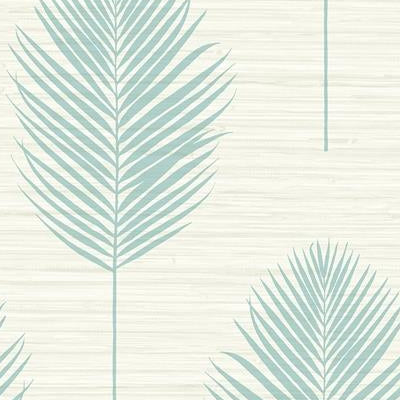 2988-70212 | Inlay, Bali Blue Fern Blue - A-Street Prints Wallpaper