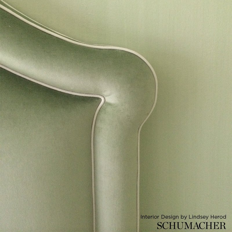 Buy 42797 Schumacher Gainsborough Velvet Terracotta Fabric
