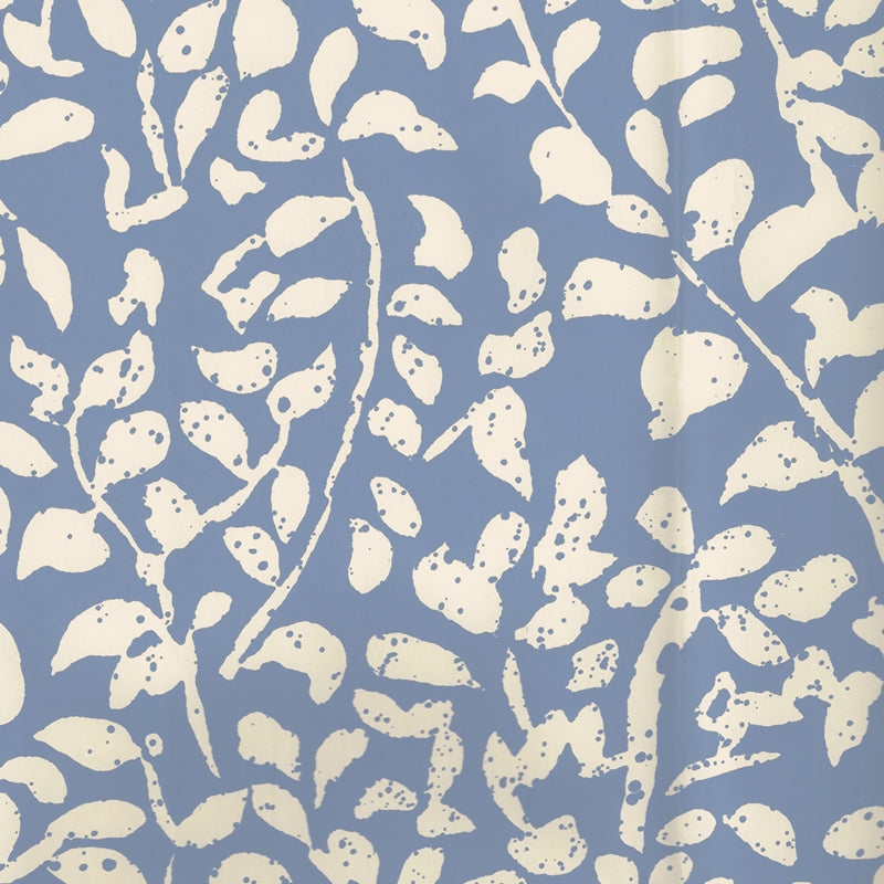 Blue and white Matisse Wallpaper - Peel and Stick or Non-Pasted