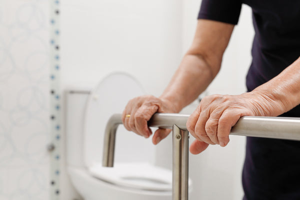 bathroom grab bars for fall prevention