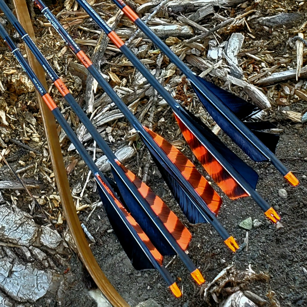 Easton Carbon Legacy Fletched Arrows - The Footed Shaft