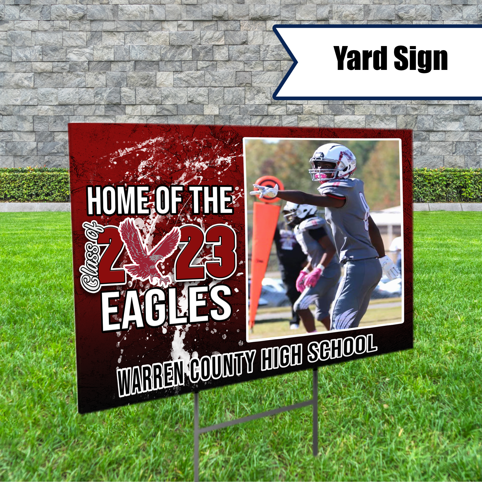 Custom Grad 2023 Yard Sign