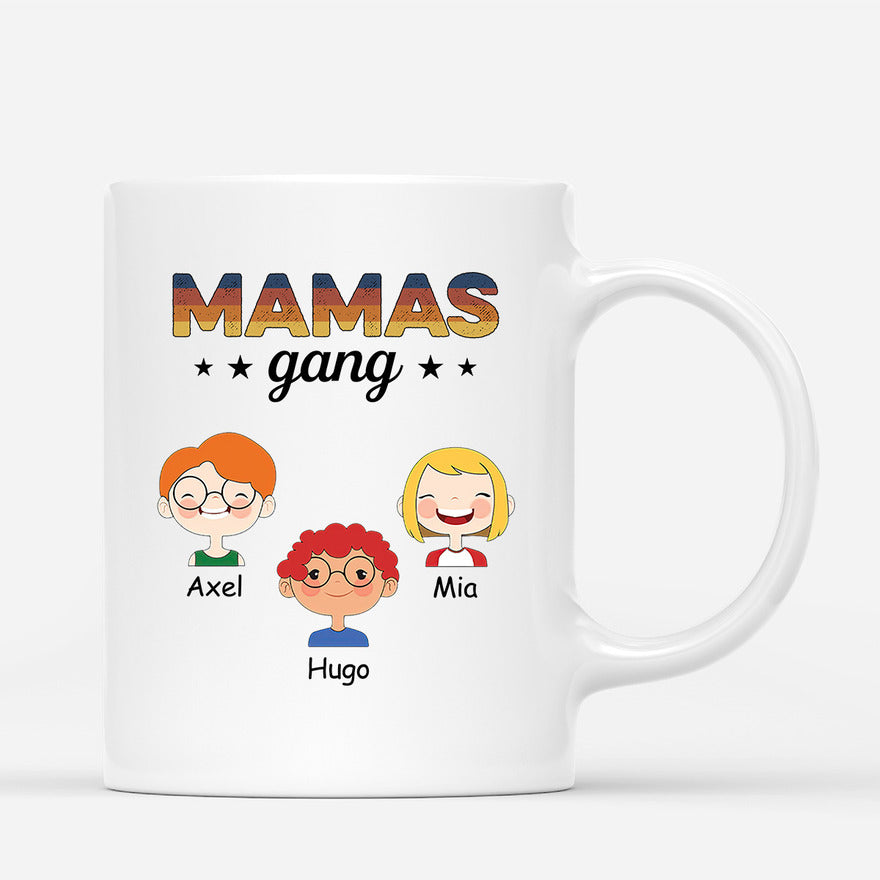 Personalisierte Tasse für Mama und Kinder