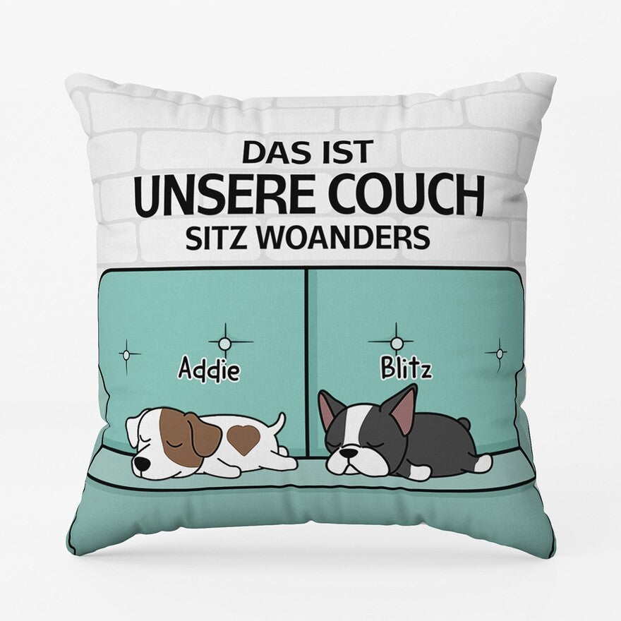 Personalisiertes Kissen für Hundebesitzer