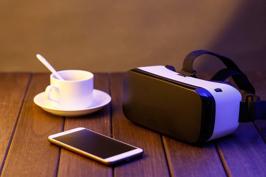 VR Brille Handy Tasse