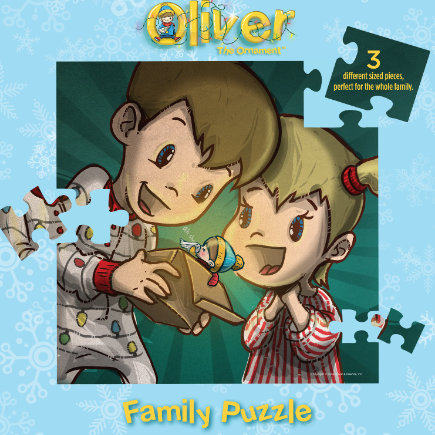Oliver the Ornament, Oliver Meets Marley & Joan and Abbey (Book 3