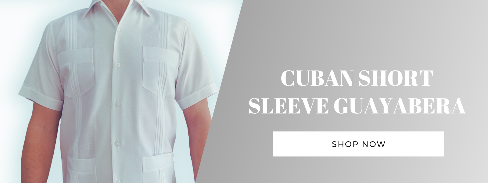 Cuban short sleeve guayabera