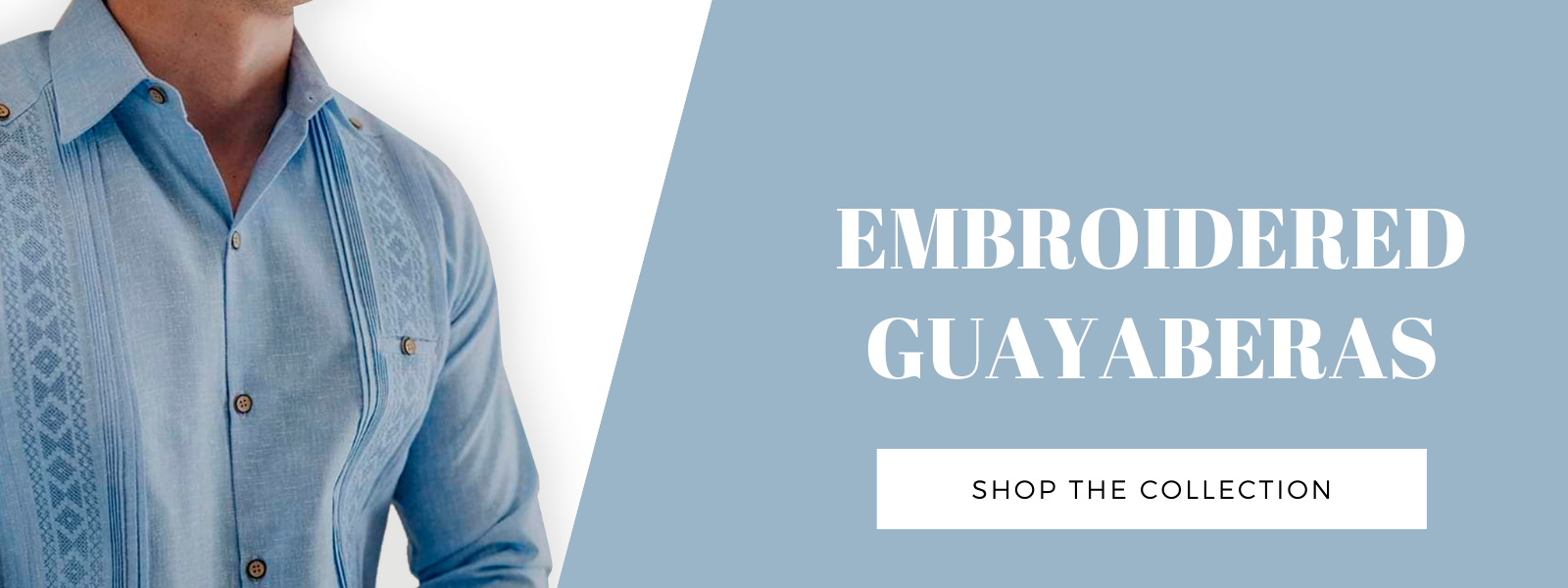 embroidered guayaberas