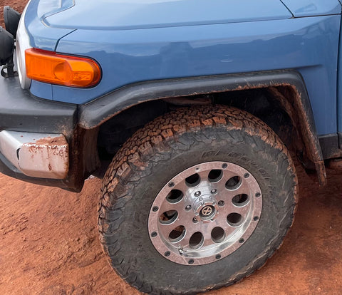 American racing wheel on a fj cruiser