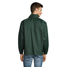 Load image into Gallery viewer, SOL&#39;S Unisex Surf Windbreaker Lightweight Jacket (XS (35-36 Chest)) (Blue Atoll)
