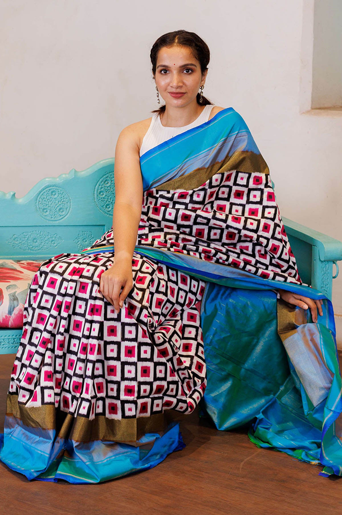 Telia Rumal of Andhra Pradesh – Sundari Silks