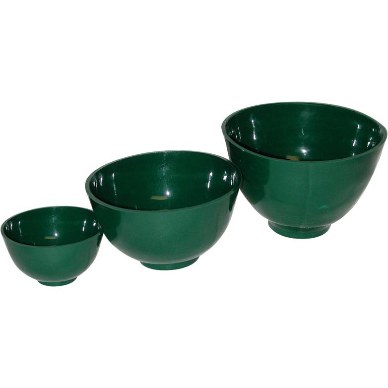 Buffalo Dental Green Flexible Mixing Bowl, Extra-Large 850cc, - 5.25 OD  top