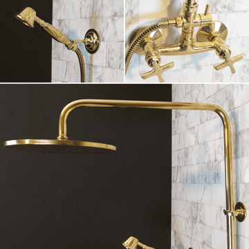 Brassna Handcrafted Brass Faucet