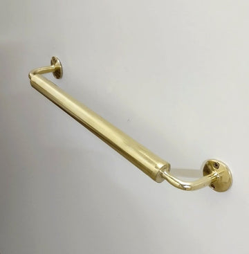 Coat hanger - Polished unlacquered brass - Model MDHKBR007 - Hooks