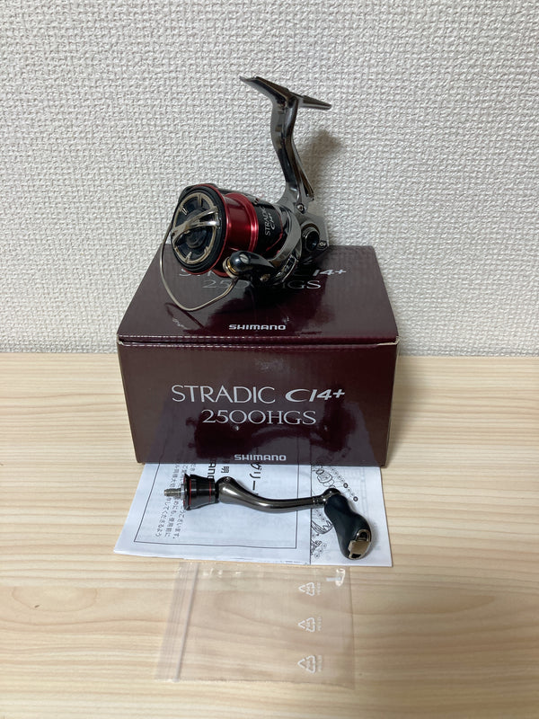 Shimano Spinning Reel 16 Stradic CI4+ C2500HGS Gear 6.0:1 Fishing Reel
