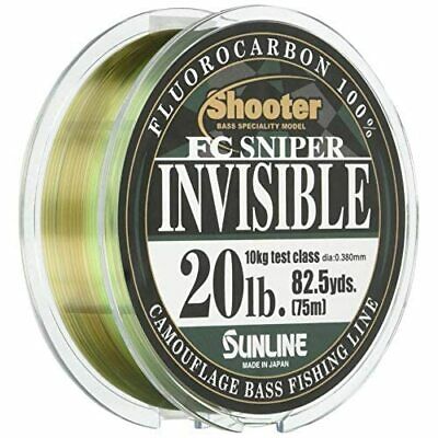 SUNLINE Fishing Line FC Sniper Invisible 75M 3LB