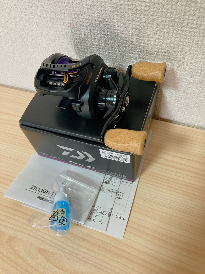 Daiwa Baitcasting Reel Zillion TW HLC 1514SHL Left Gear Ratio 7.3:1 IN BOX