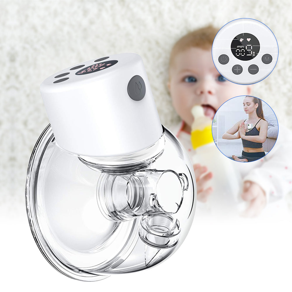 Vinmall Electric Breast Pumps, Hands-free Breastpump with LCD Display, –  iFanze