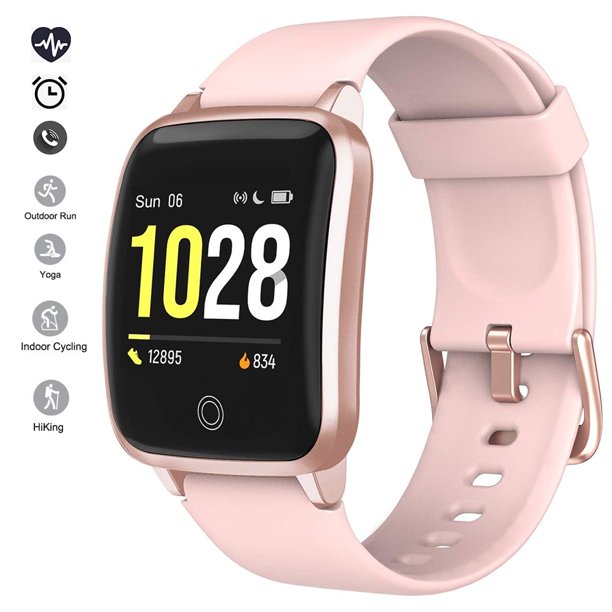 Smart Watch for Android and iOS, Ifanze 1.69'' HD Touch Screen Fitness  Tracker Smartwatch for Men Women, IP68 Activity Tracker with 25 Sports  Modes