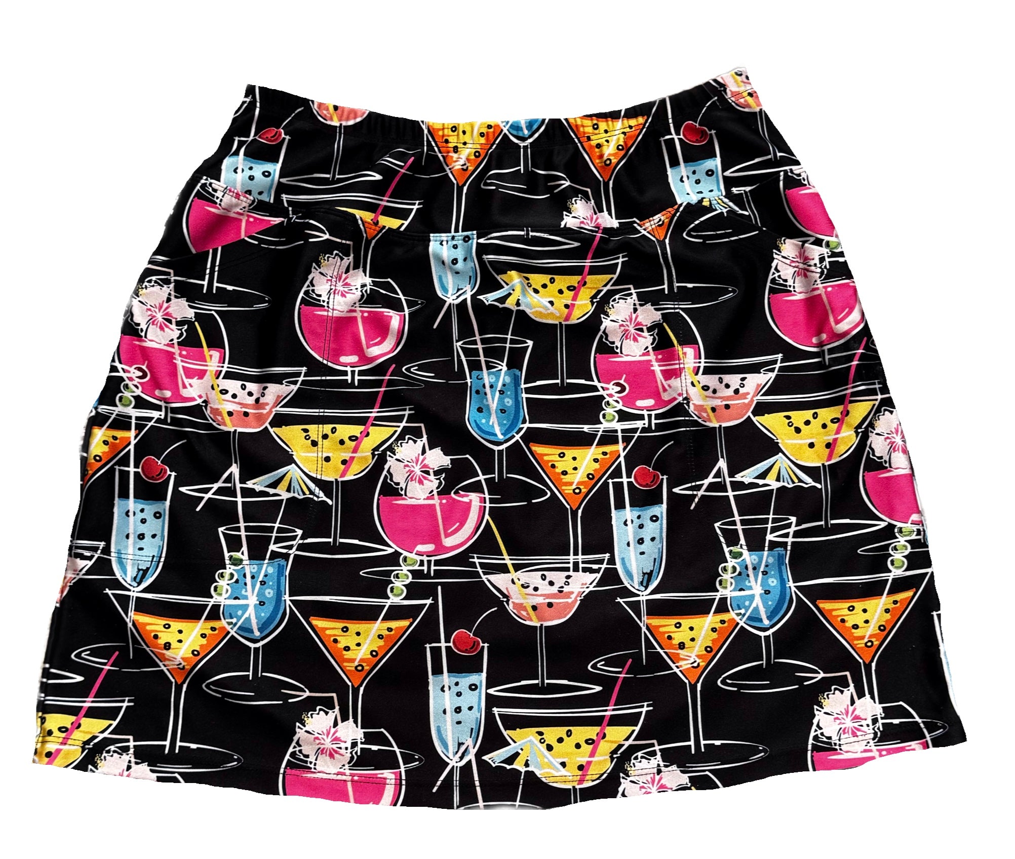 B-Skinz Cocktail Print Women’s Golf Skort Size M MSP$79 - Mulligal 