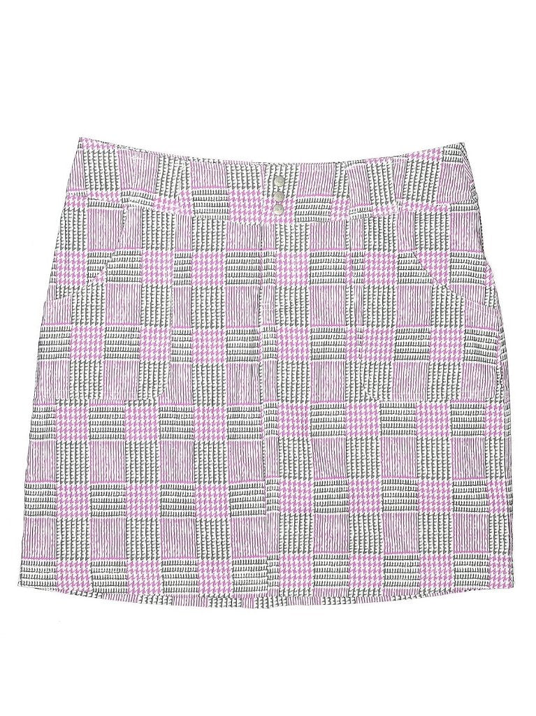 Jofit WOmen's Pink Plaid POlayoff Skort Size 6 MSP$98