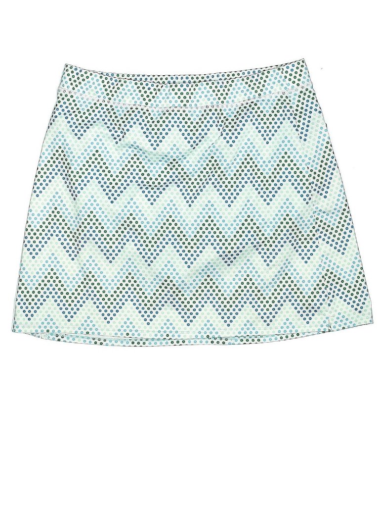 Puma Polka Dot Zig Zag Print Golf Skort Size M MSP$70