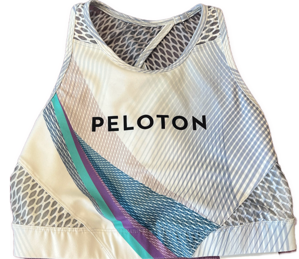 WITH (Wear it to Heart) Peloton Sunset Fade Leggings. Size M. MSP$88