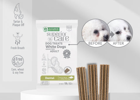 Nature's Protection Superior Care White Dogs Dental snacks