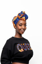 Load image into Gallery viewer, YOMI African Print Headwrap by OFUURE
