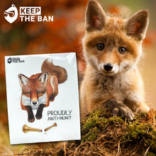Load image into Gallery viewer, Proudly Anti-Hunt Sticker
