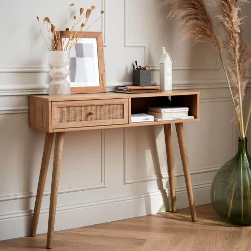 Maisons du Monde _console-en-cannage