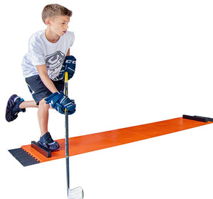 MY SLIDEBOARD LIT - Hockey Revolution Adjustable Length Training Tiles Sliding Board