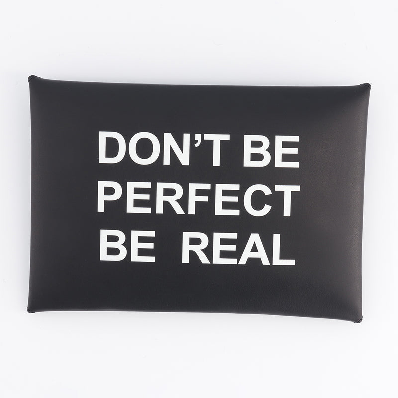  Portefeuille enveloppe DON'T BE PERFECT BE REAL