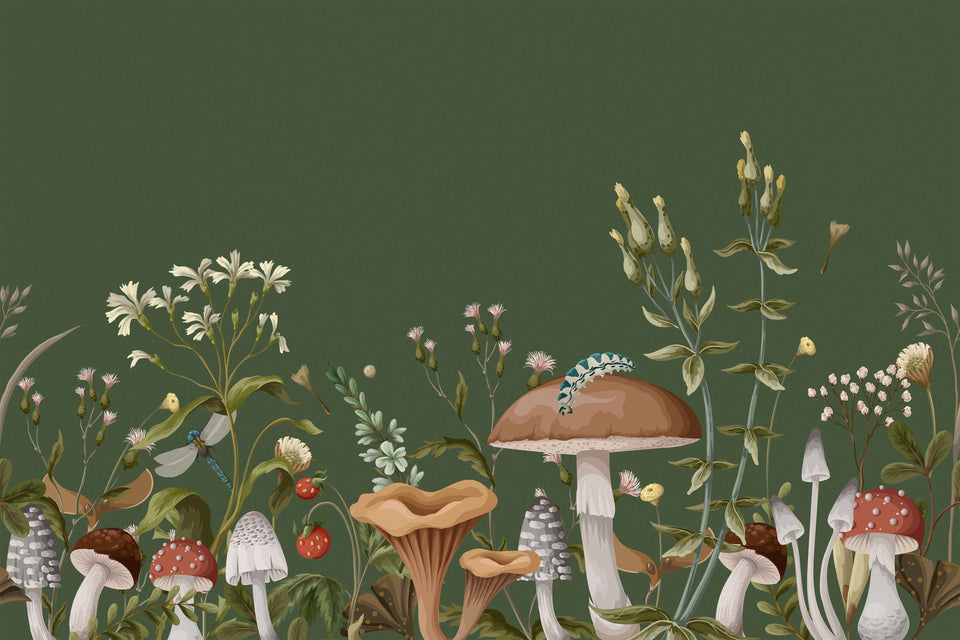 Mushroom Cottagecore Poster for Sale by nicolepee  Redbubble