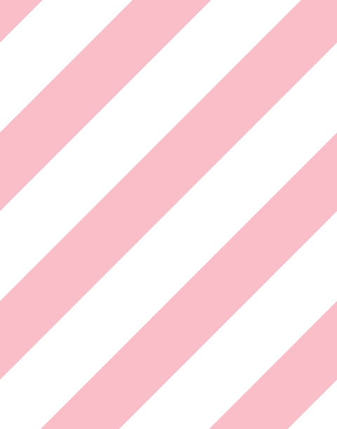 Diagonal Ice Cream Stripe Pastel Wallpaper | Bobbi Beck | Bobbi Beck