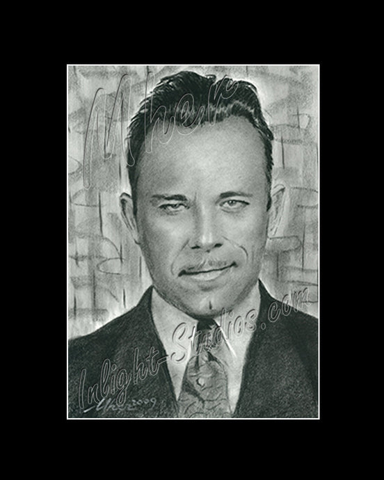 John Dillinger by Dary Matera