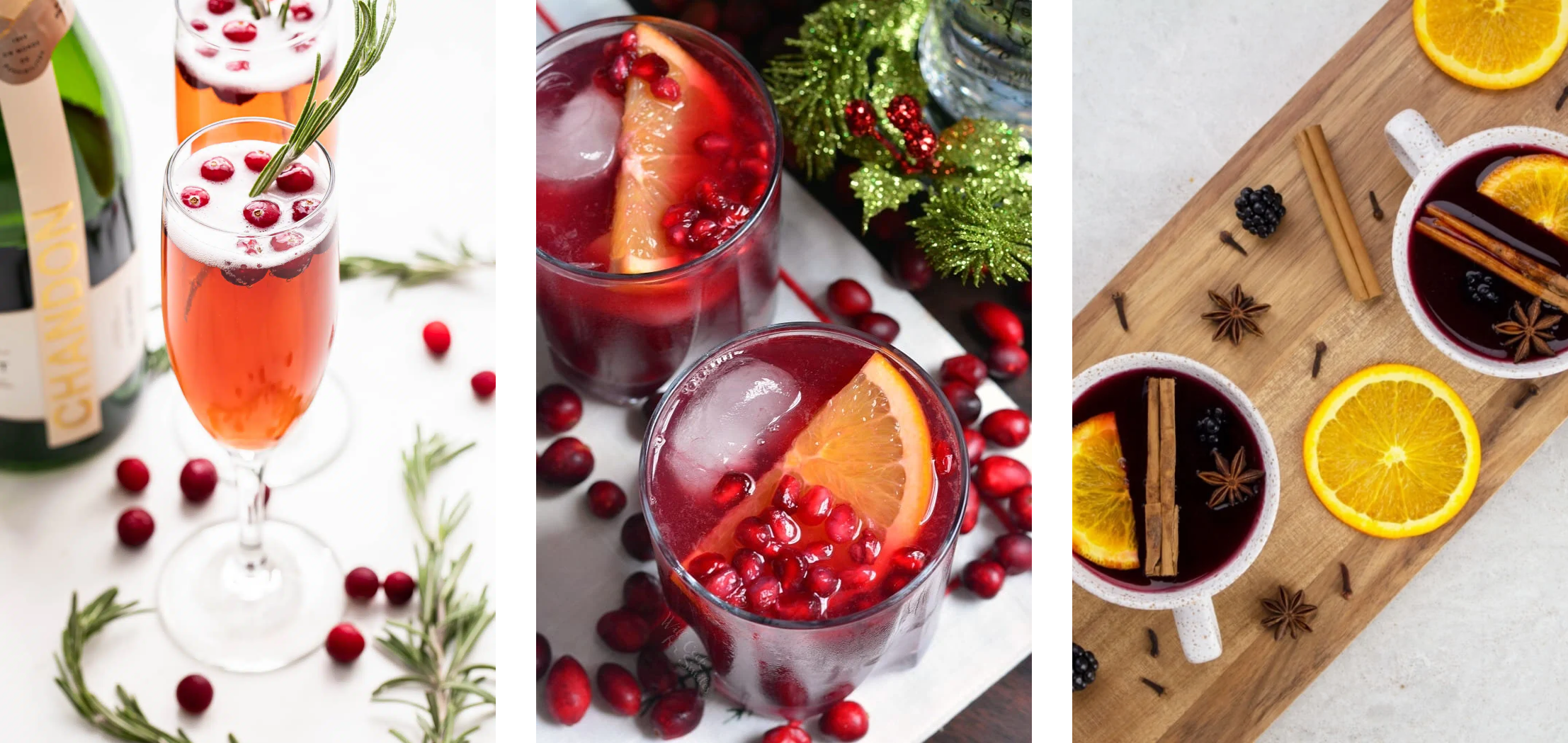 Images courtesy of: mindful mocktail, will cook for smiles, reciperunner