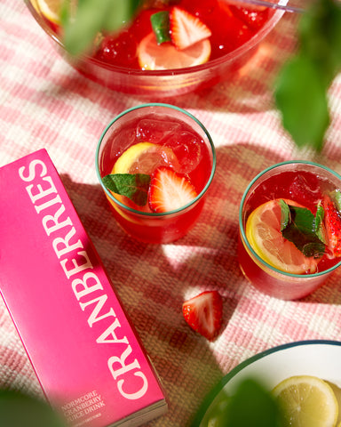 eager easter punch with cranberry juice