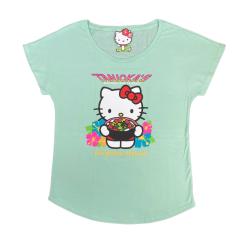 Hello Kitty Poke Bowl Dolman Adult Shirt Mint – Taniokas Marketplace