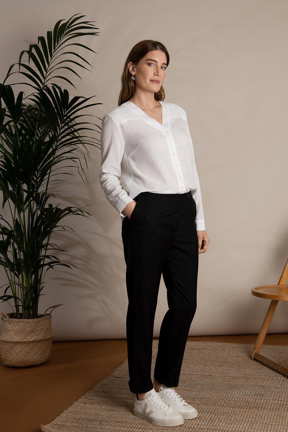 Tailored WoolRich WideLeg Trousers  Clothing Sale  The White Company UK