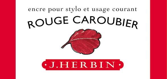 Herbin Tintenflakon Johannisrot 30 ml / rouge caroubier