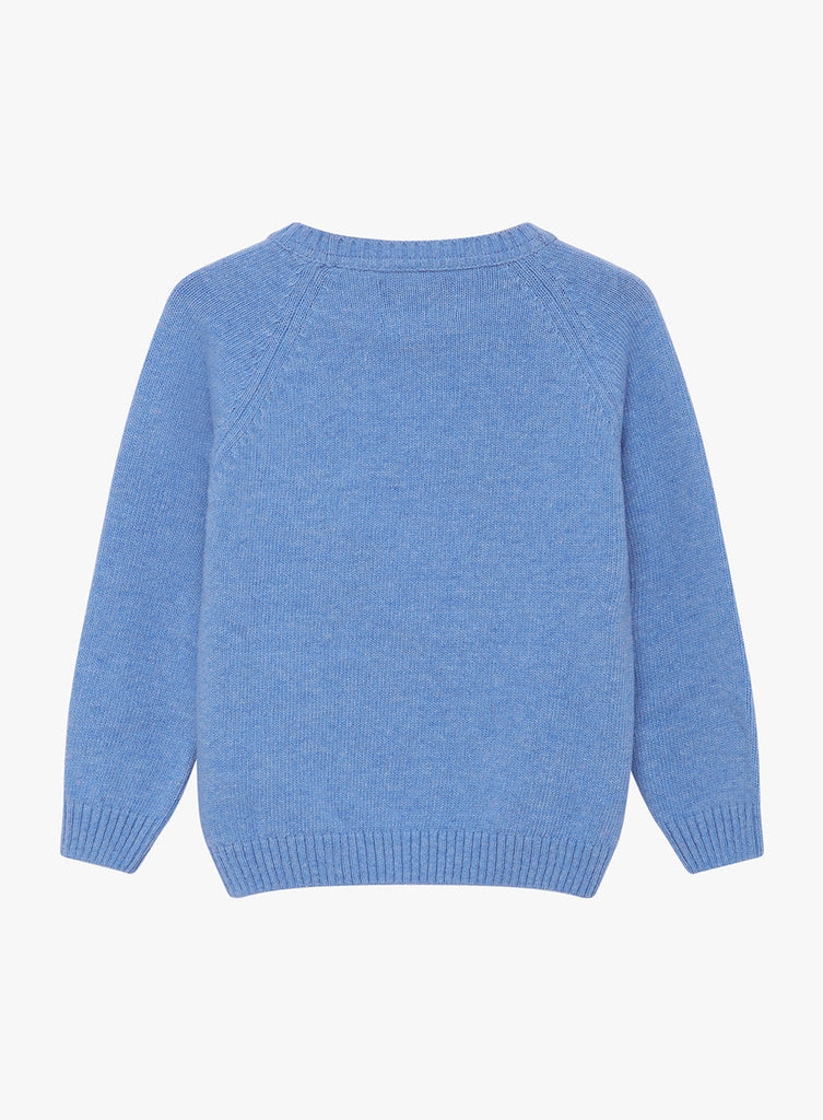 Boys Union Jack George Sweater in Blue | Trotters Childrenswear ...