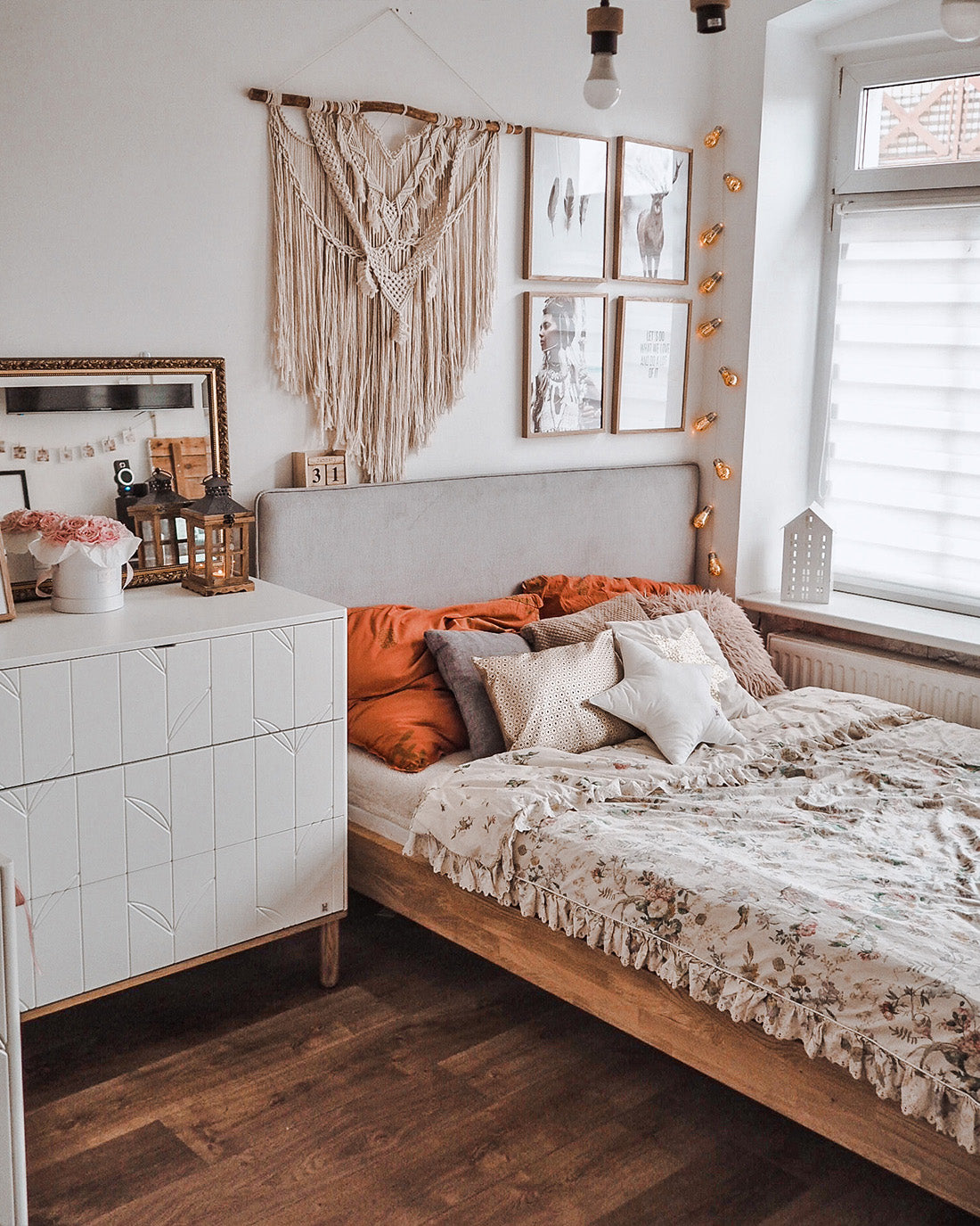 Einrichtung eines kleinen Schlafzimmers mit Kleiderschrank – Ideen 1