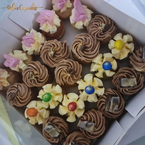 Coffret de cupcakes sur commande à la Réunion - Délicecupcakes
